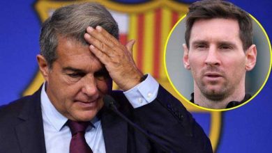 ميسي و لابورتا